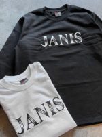 【JANIS&Co.  / ジャニスアンドカンパニー】JANISファン待望！！ロゴロングスリーブTシャツのご紹介！
