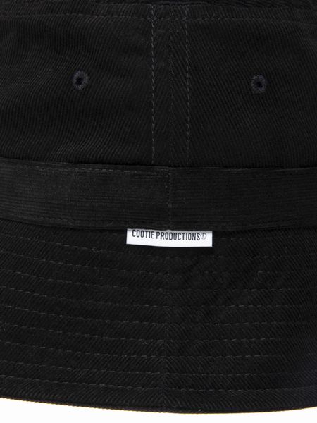 帽子 cootie Corduroy Bucket Hat COOTIE PRODUCTIONS / Corduroy Bucket Hat -Black-