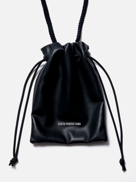 crimiecootie Fake Leather Drawstring Bag