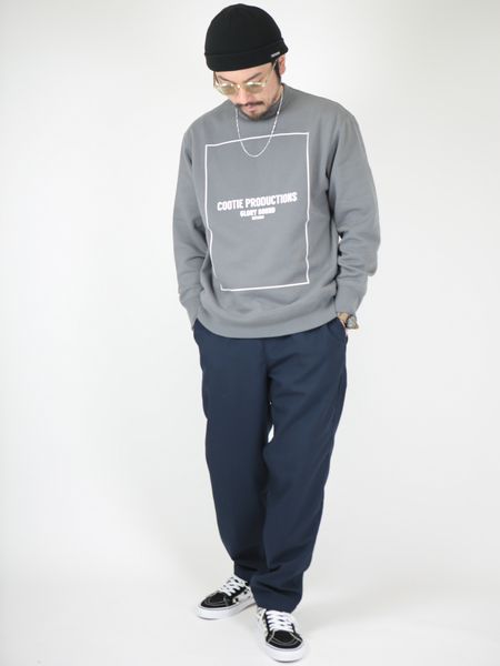 COOTIE クーティー 通販 18SS スウェット COOTIE LOGO -GRAY