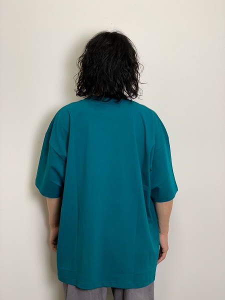 COOTIE / Open End Yarn Error Fit S/S Tee -Turquoise-