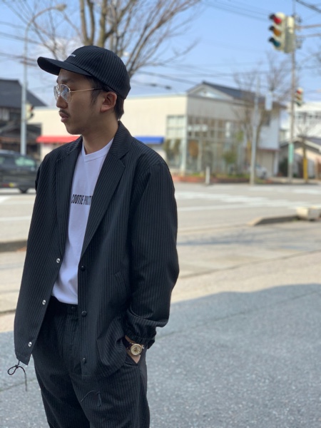 COOTIE クーティ 通販 19SS T/R Lapel Coach Jacket