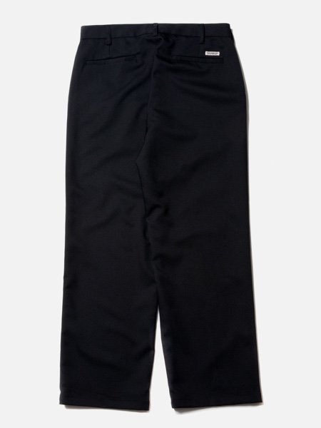 COOTIE / Polyester Twill Trousers -Black-