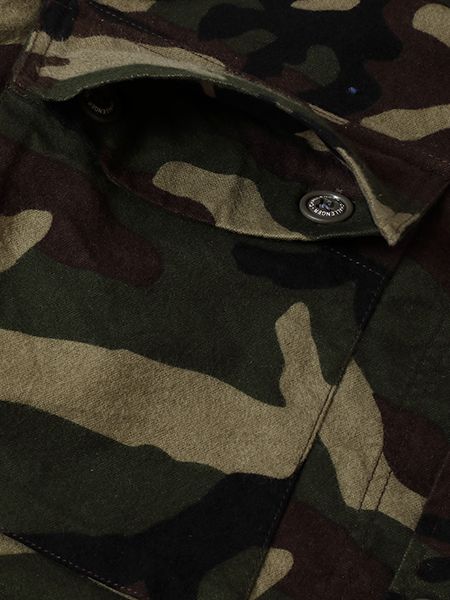 CHALLENGER / CAMOUFLAGE FLANNEL SHIRT -Wood Camo-