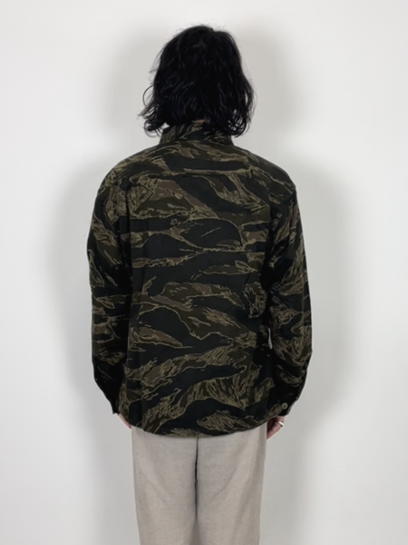 CHALLENGER / CAMOUFLAGE FLANNEL SHIRT -Tiger Camo-