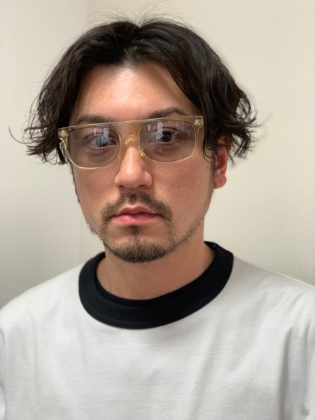 8,400円Raza Flat Top Glasses CLEAR