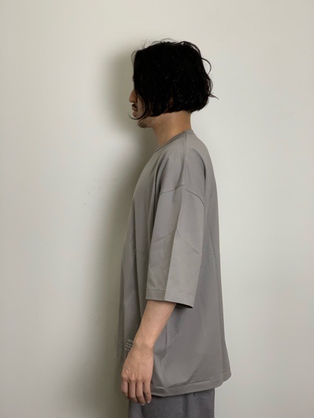 COOTIE / Supima Cotton Wide Fit S/S Tee -Gray-
