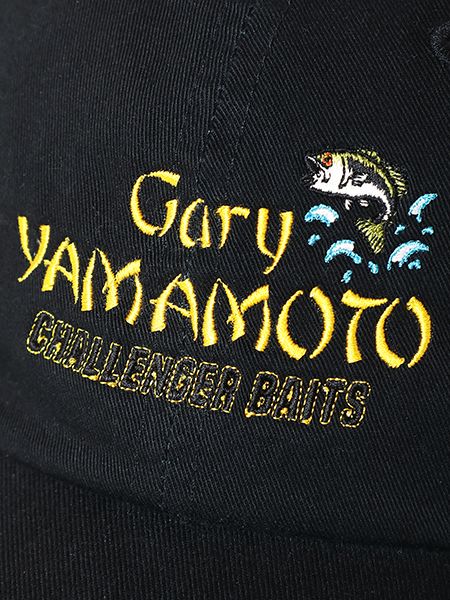 CHALLENGER / xGary YAMAMOTO BAITS CAP -Black-