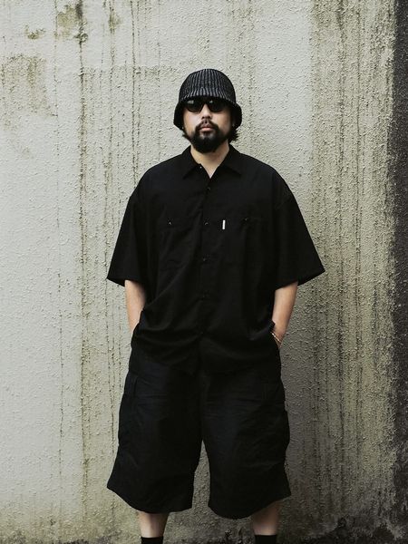 COOTIE PRODUCTIONS / Knit Crusher Hat -Black×Gray-