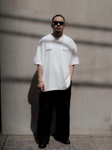 COOTIE PRODUCTIONS / Print S/S Tee (Wild Honey) -White-