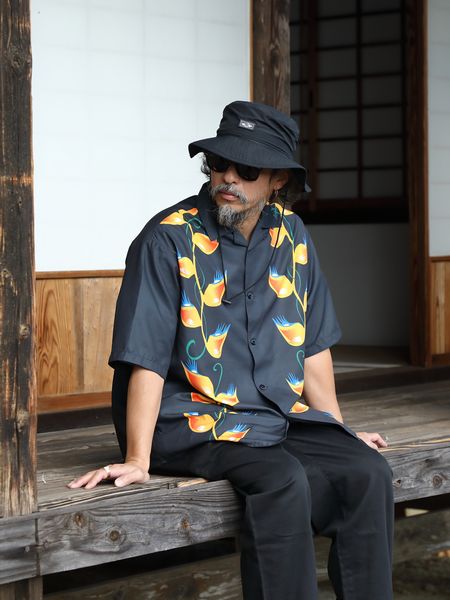CHALLENGER S/S FLAME LEAF SHIRT 23SS