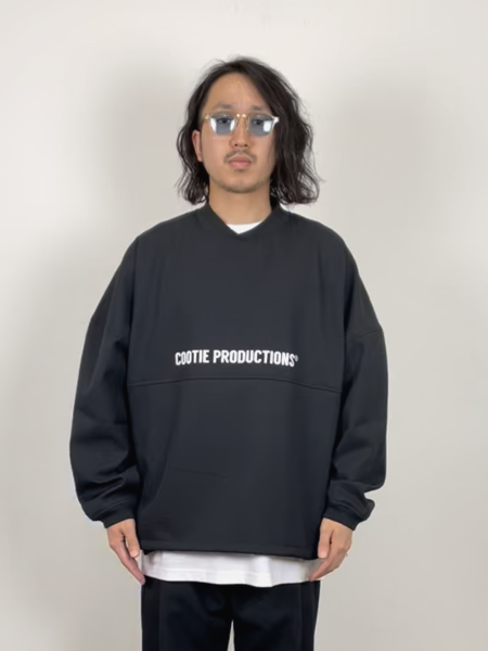 COOTIE Polyester Twill Football L/S Tee - トップス