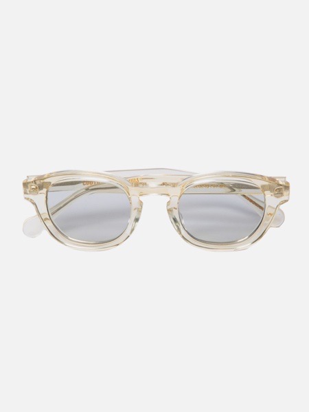 COOTIE / Raza Glasses -Clear×Light Gray-