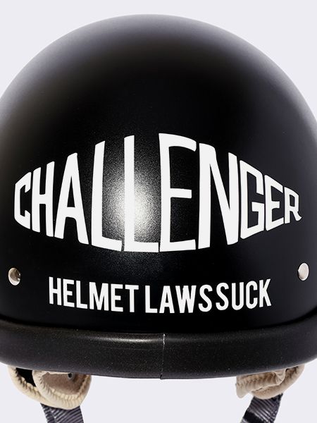 CHALLENGER / CHALLENGER LAWS HELMET -Gray-