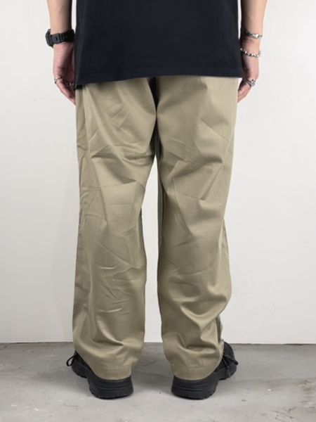 COOTIE C/R Twill Raza 1Tuck Trousers-