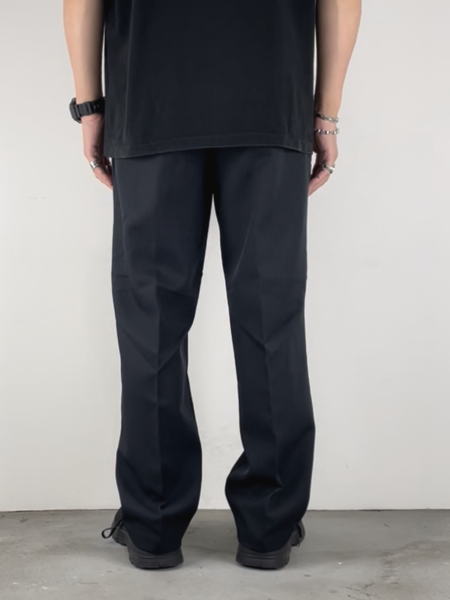 COOTIE  PolyesterTwill Pin Tuck Trousers