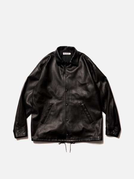 日曜までの出品21aw COOTIE Leather Coach Jacket