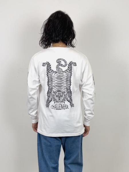 CHALLENGER　「BACKTAIL TEE」　L size