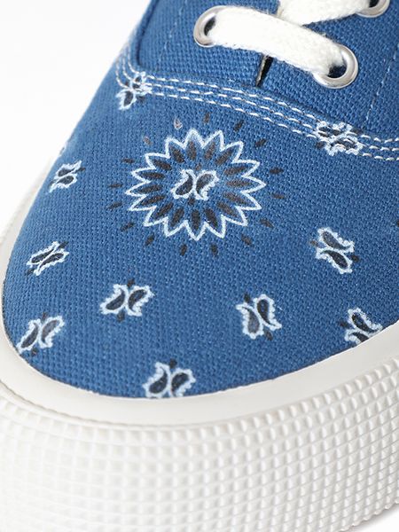 CHALLEGER / × ept BANDANA SNEAKERS -Navy-