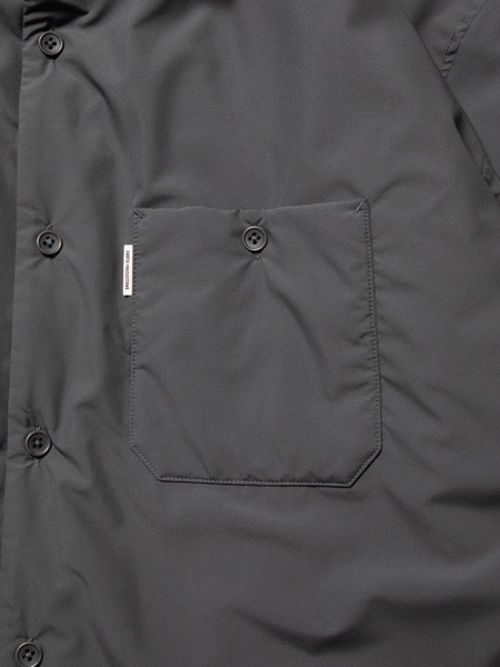COOTIE / Padded Error Fit Work Shirt Jacket -Black-