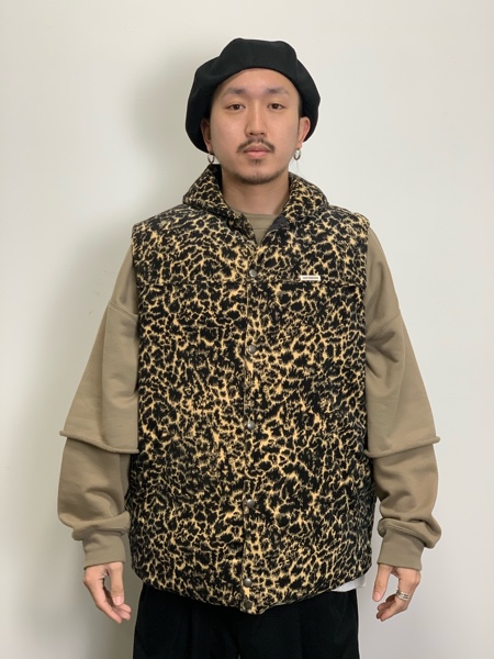 9,460円COOTIE / Corduroy Leopard O Down Vest