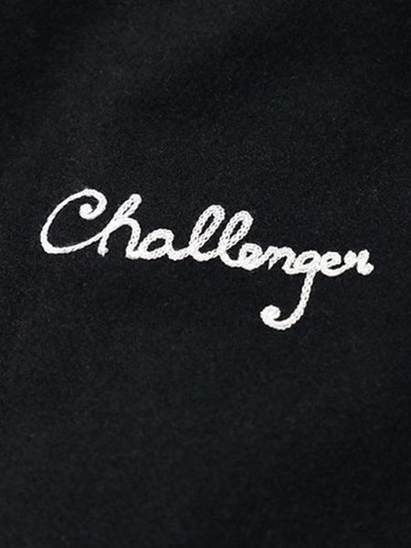 CHALLENGER / MELTON CLUB JACKET -Black-