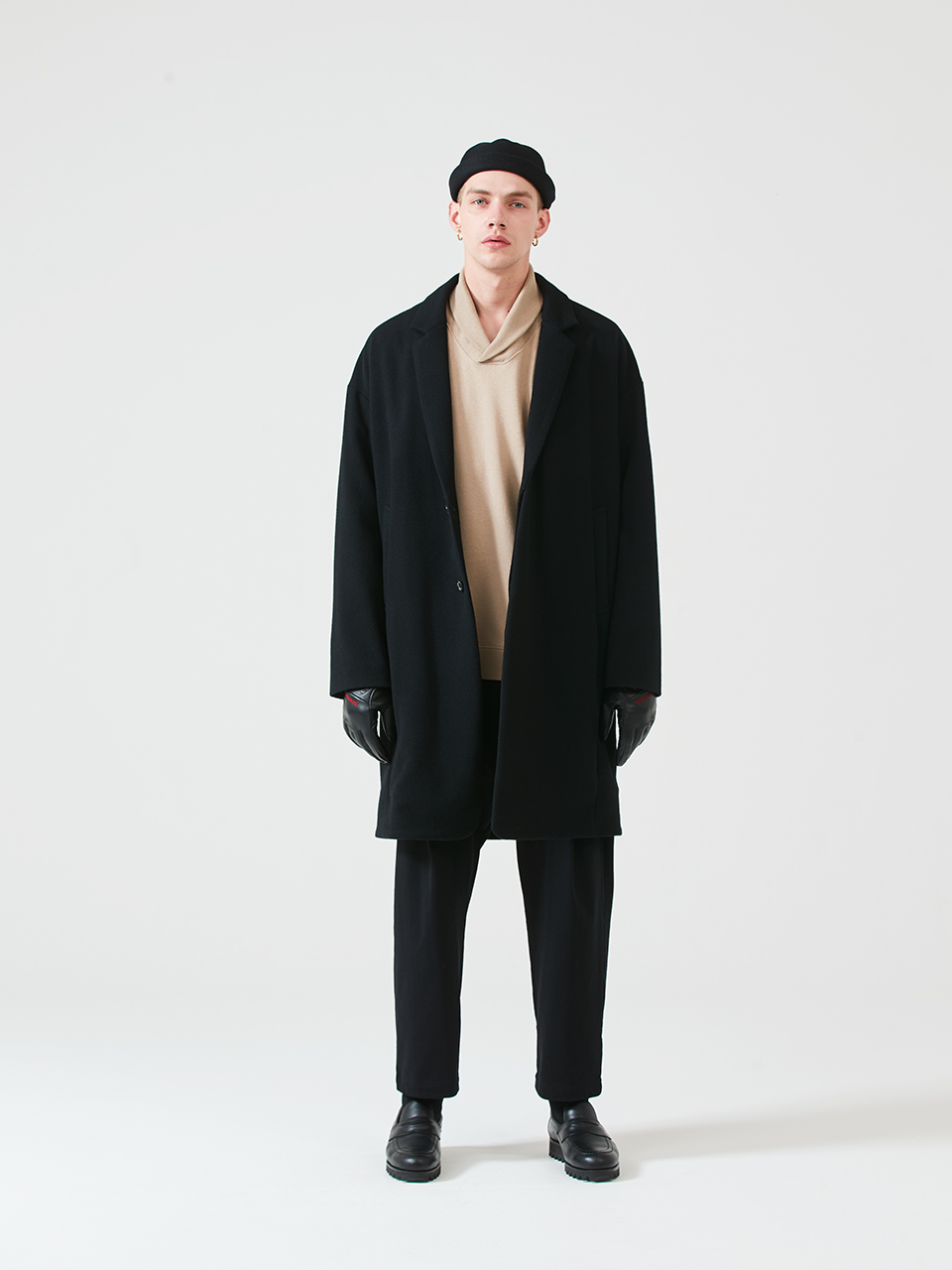 COOTIE Wool Mossa Chester Coat Long M