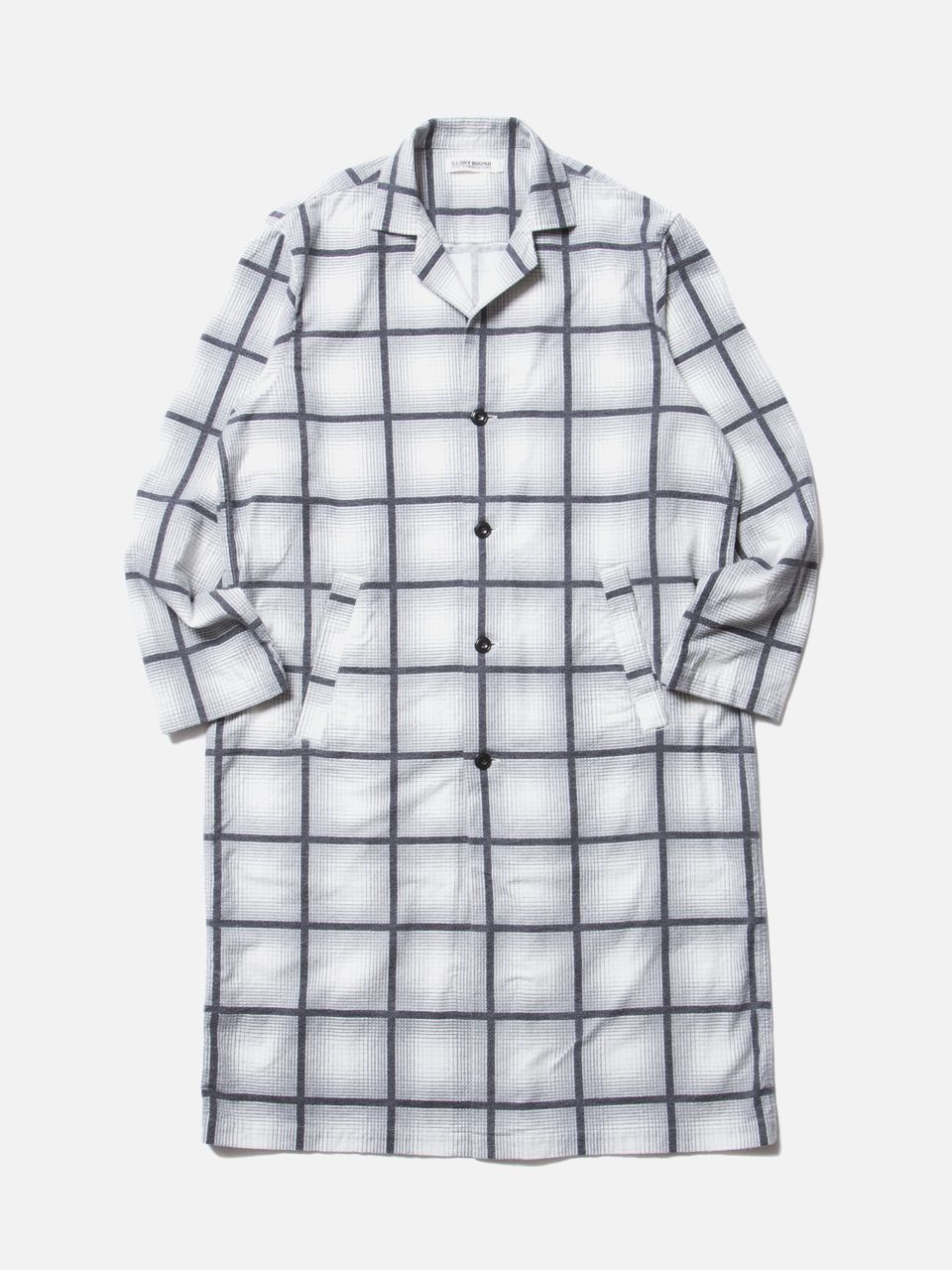 COOTIEの新作Ombre Check Dropped Shoulder Coat入荷