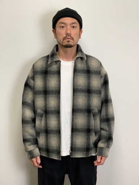 COOTIE / Napping Ombre Check Sports Jacket