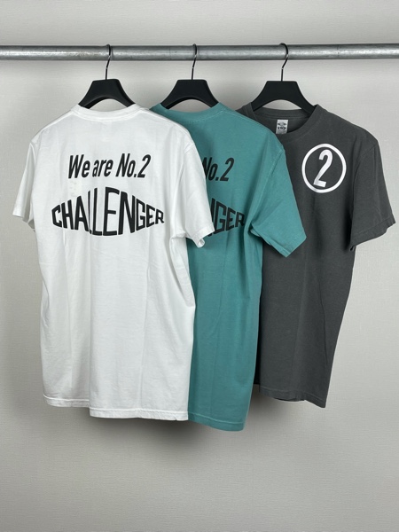 CHALLENGER We are No.2 デザイン Tシャツ チャレンジャー
