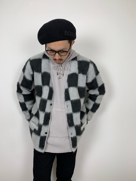 RADIALL ラディアル 2018AW TEN SECONDS - CARDIGAN SWEATER L/S